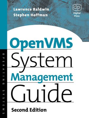 cover image of OpenVMS System Management Guide